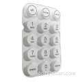 Multimedia Remote Control Keypad Custom Conductive Silicone Buttons